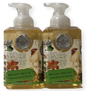 2 Michel Design Works Farmers Market Foaming Shea Butter Hand Soap Sage Rosemary